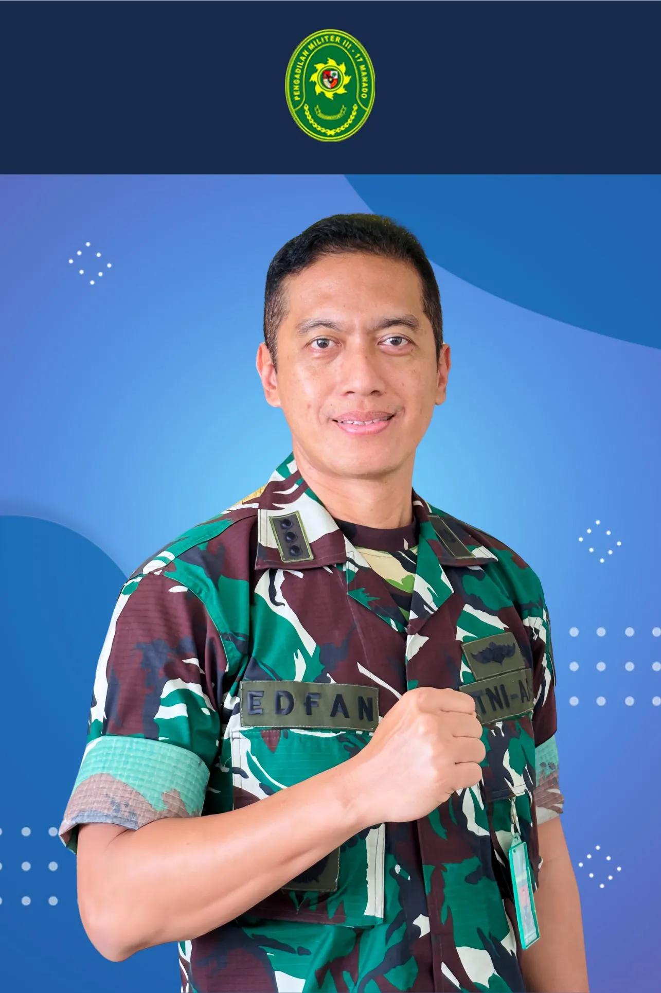 Kolonel Chk Edfan Hendrarto, S.H., M.H.