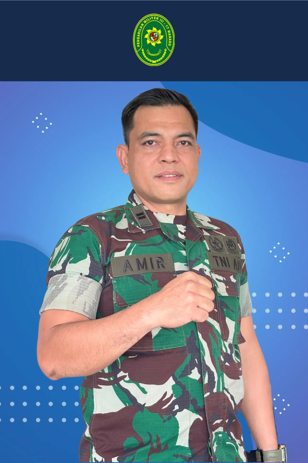 Lettu Chk Amiruddin, S.H.