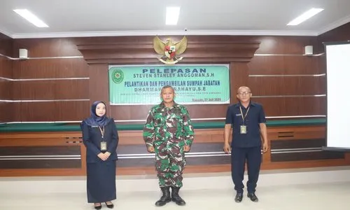  Acara Pelepasan ASN Steven Stanley Anggoman,S.H
