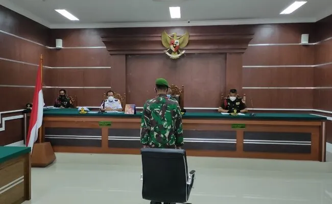 Pengadilan Militer III-17 Manado Gelar Sidang Perkara Perdagangan 
