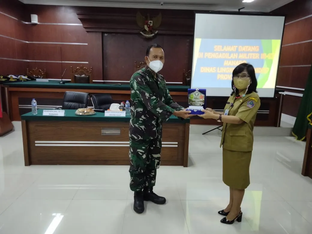 Sosialisasi Eco - Office Pengadilan Militer III-17 Manado