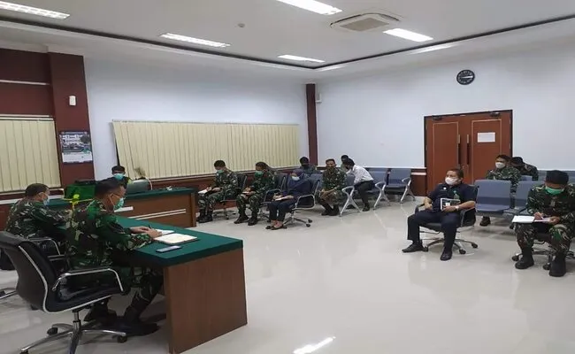 Sosialisasi Zona Integritas dan Rapat Monev  Pengadilan Militer III-17 Manado