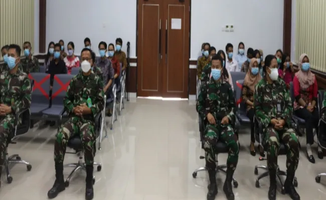 Acara Pelepasan Mayor Chk Hengki Affandi,S.H.,M.H. dan Kapten Chk Ali Sakti Pasila S.H