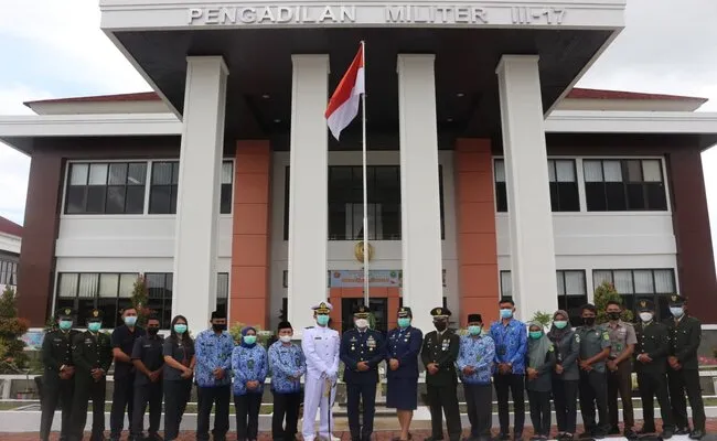 Pengadilan Militer III-17 Manado Memperingati Hari Pahlawan Secara Daring