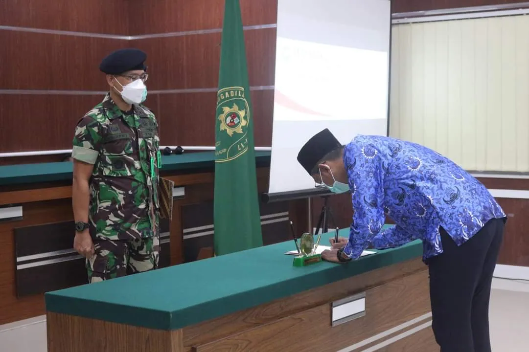 PENGANGKATAN DAN PENGAMBILAN SUMPAH ASN MUHAMMAD VIJAY MAHENDRA,S.E