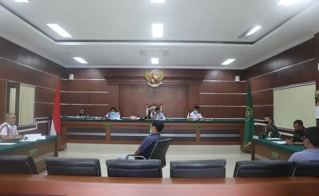 PENGADILAN MILITER III-17 MANADO MELAKSANAKAN SIDANG LANJUTAN PERKARA PEMBUNUHAN
