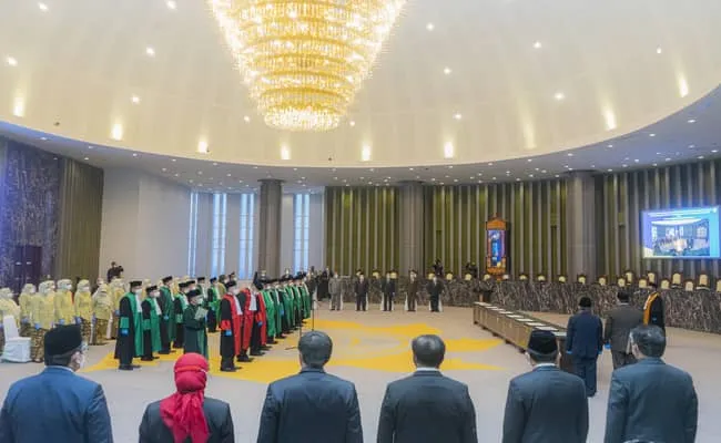 PELANTIKAN KETUA/KEPALA PENGADILAN TINGKAT BANDING, KETUA MA INGATKAN HAKEKAT SUATU JABATAN BUKAN SEMATA-MATA KEKUASAAN, MELAINKAN AMANAH DAN TANGGUNG JAWAB