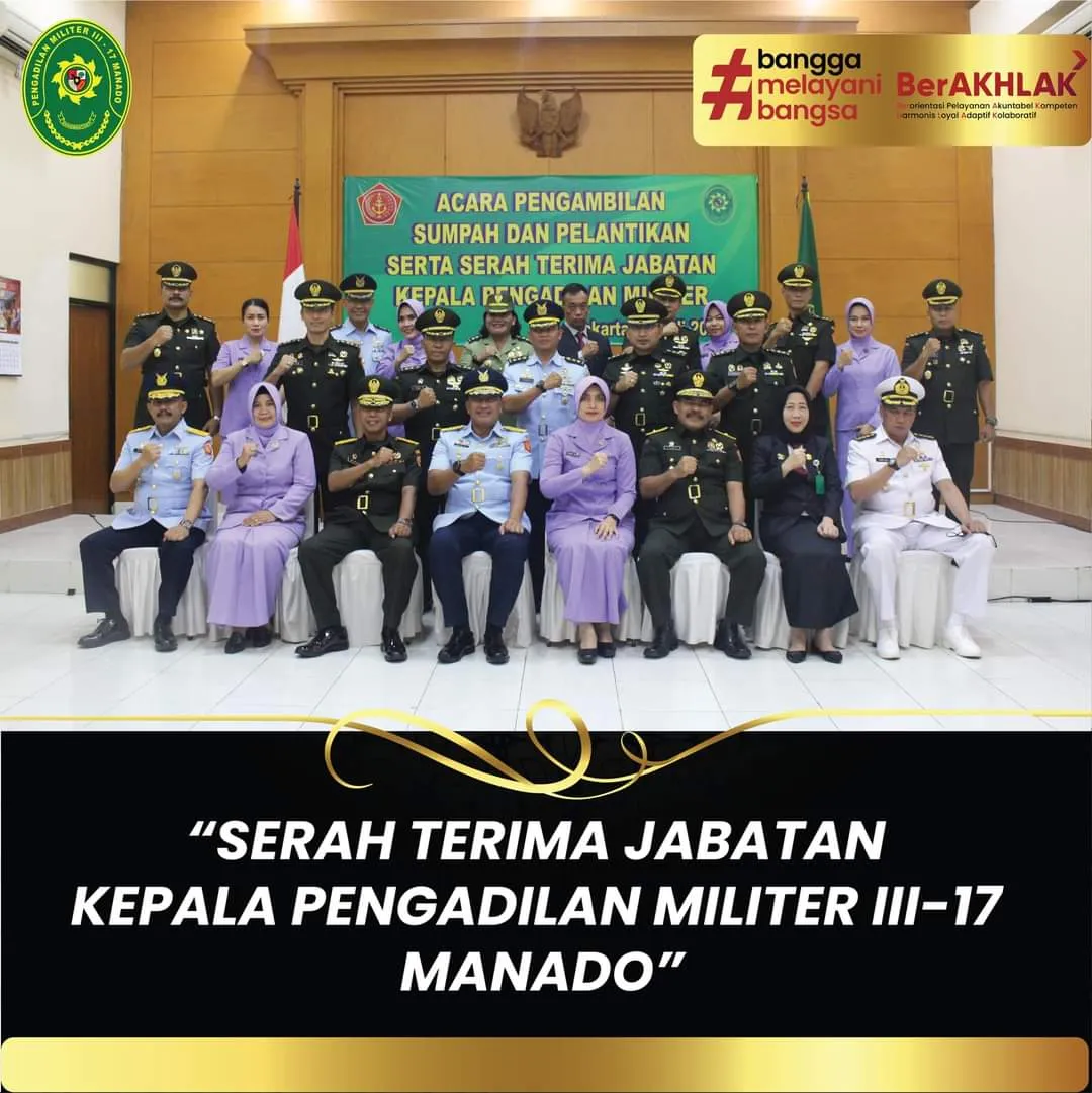 Acara Pengambilan Sumpah serta Serah Terima Jabatan