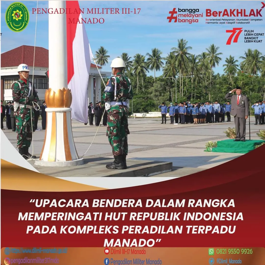 Upacara Proklamasi Hari Kemerdekaan yang ke 77 Upacara Proklamasi Hari Kemerdekaan yang ke 77