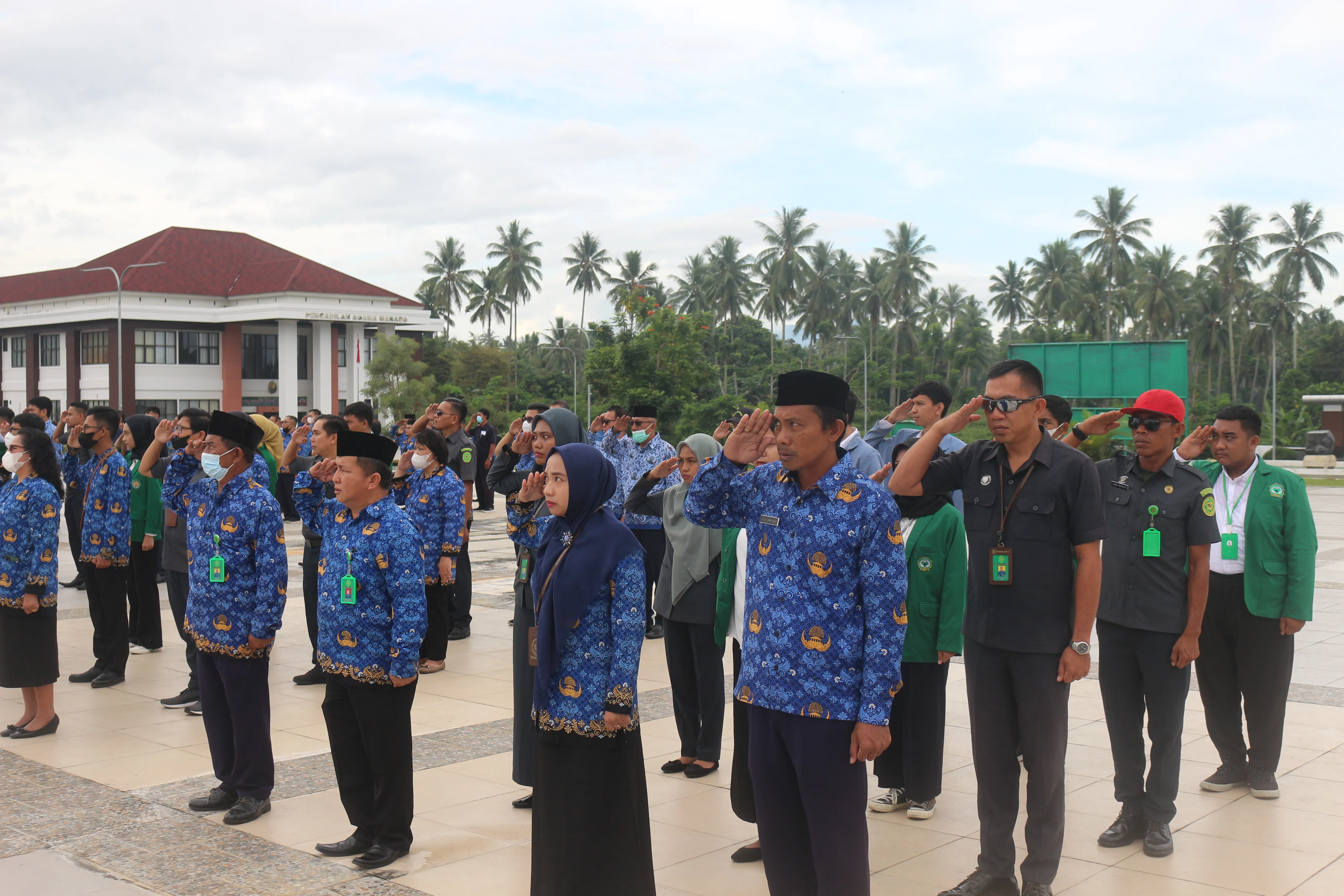 Pengadilan Militer III-17 Manado Laksanakan Upacara Hari Pahlawan ke 77 Pengadilan Militer III-17 Manado Laksanakan Upacara Hari Pahlawan ke 77
