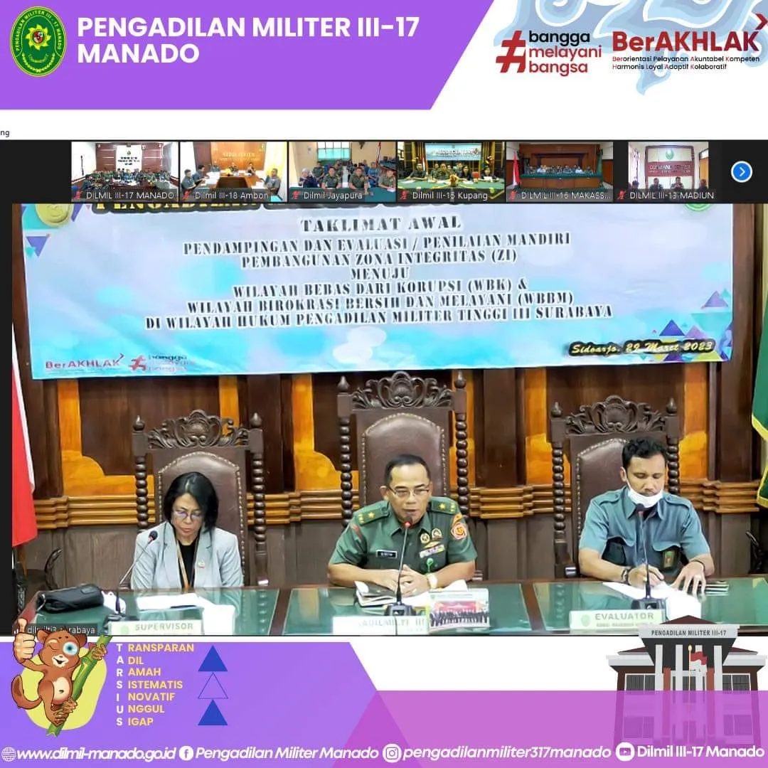 PENDAMPINGAN INTERNAL OLEH BAWAS MAHKAMAH AGUNG RI