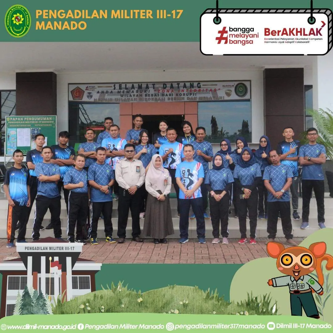 PENGADILAN MILITER III-17 MANADO MENERIMA SOSIALISASI DARI KOPANA PERTAMINA