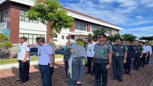 KEGIATAN PELATIHAN BARIS BERBARIS (PBB)