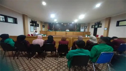 PELAKSANAAN SIDANG KELILING PENGADILAN MILITER III-17 MANADO DI PENGADILAN AGAMA GORONTALO