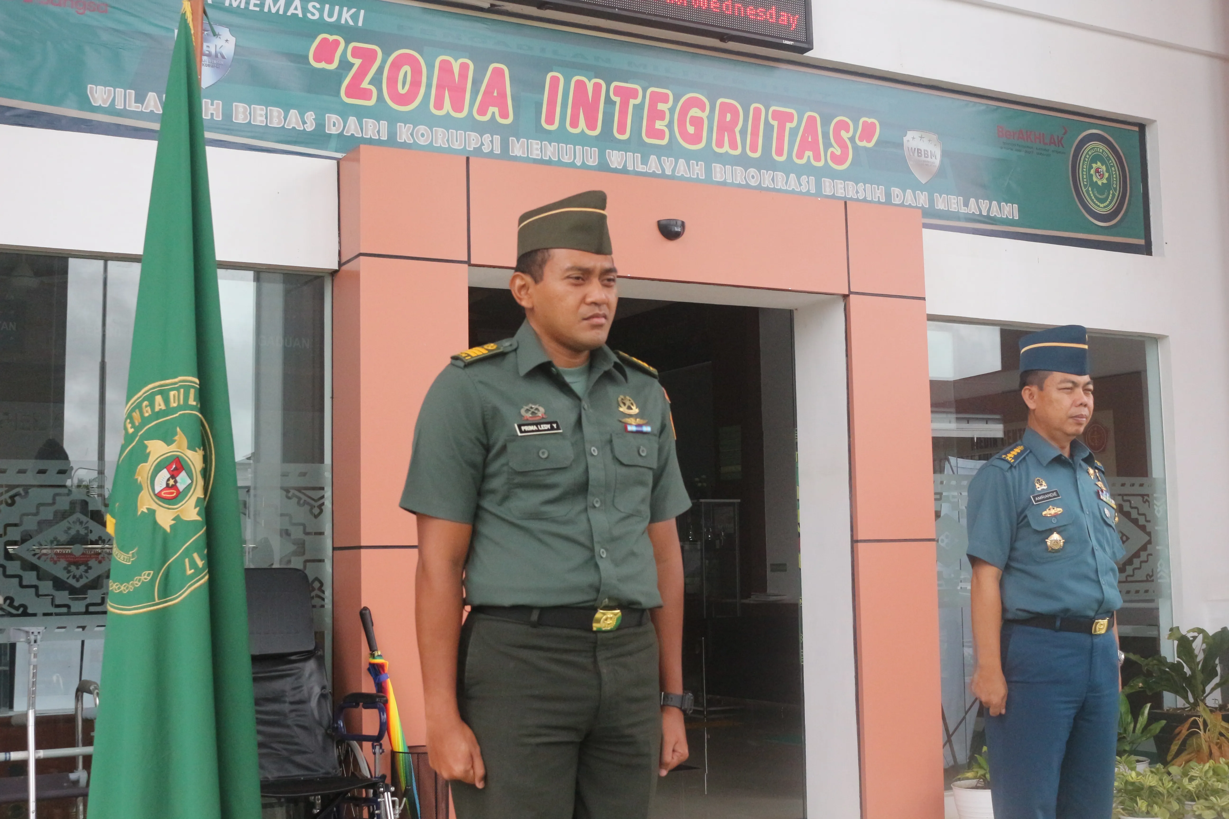 TRADISI KORPS PERPISAHAN PANITERA PENGADILAN MILITER III-17 MANADO