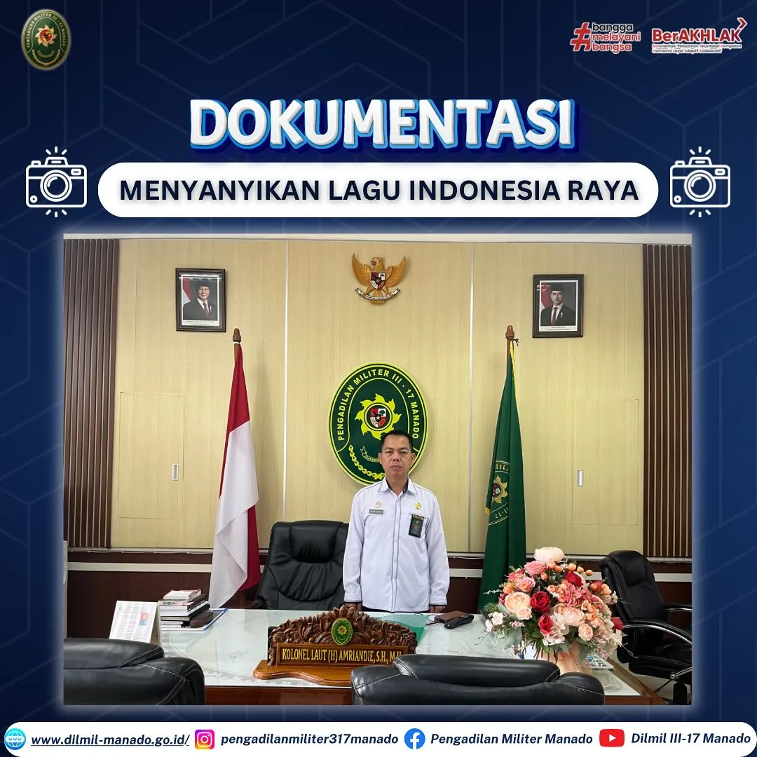 Menyanyikan Lagu Indonesia Raya