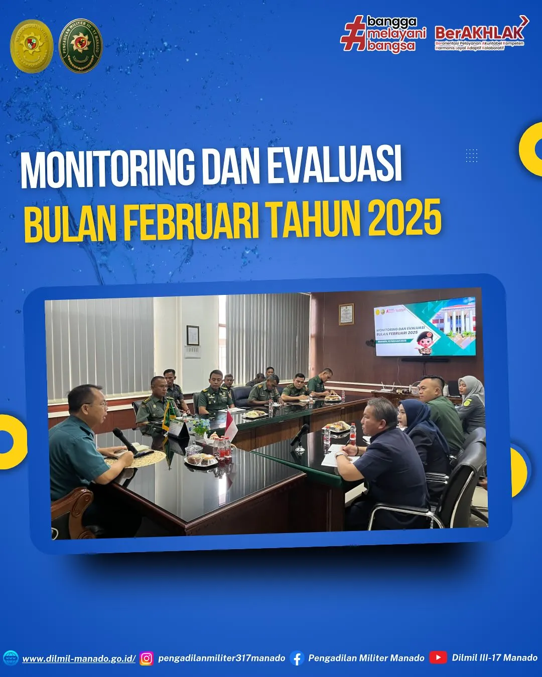 Monitoring dan Evaluasi 12 Februari 2025 Monitoring dan Evaluasi 12 Februari 2025