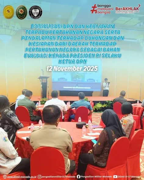 Sosialisasi DPN dan Kebijakan Terpadu Pertahanan Negara