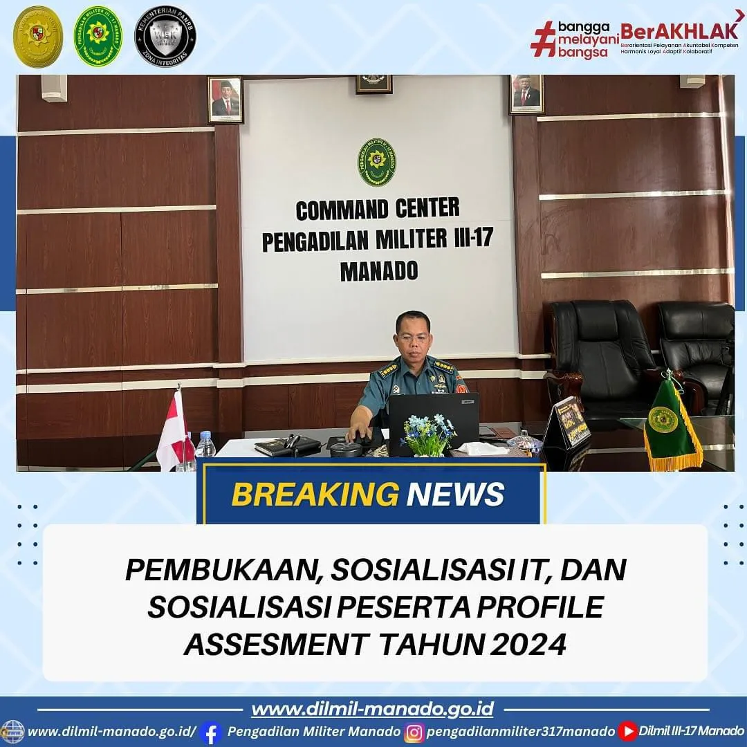 PEMBUKAAN DAN SOSIALISASI PESERTA PROFILE ASSESMENT TAHUN 2024