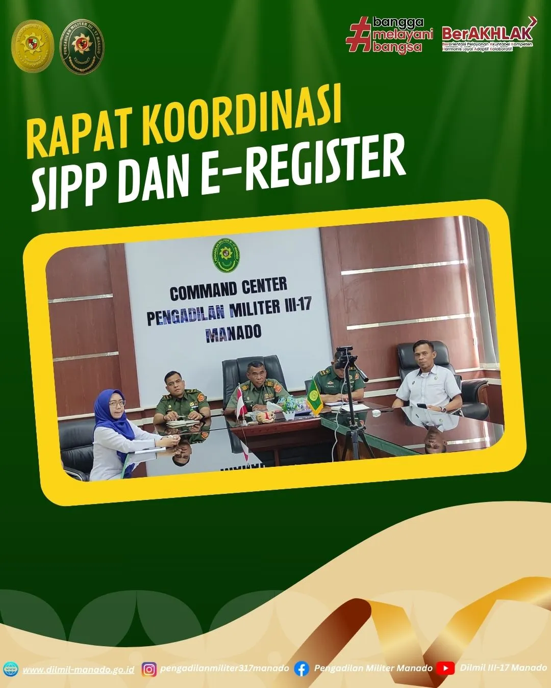 Rapat Koordinasi SIPP dan E-Register