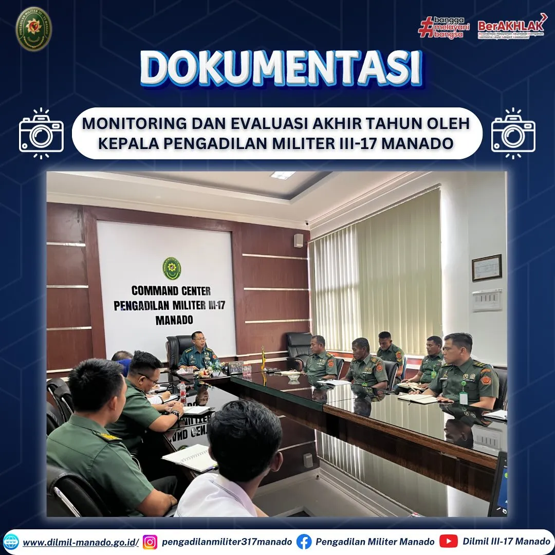 Rapat Monitoring dan Evaluasi Akhir Tahun 2024