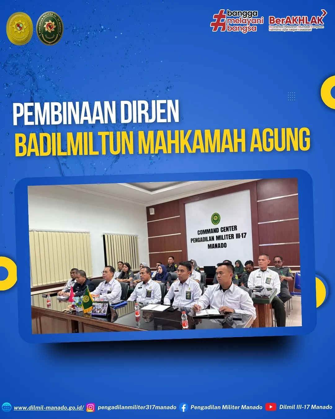Pembinaan Dirjen Badilmiltun