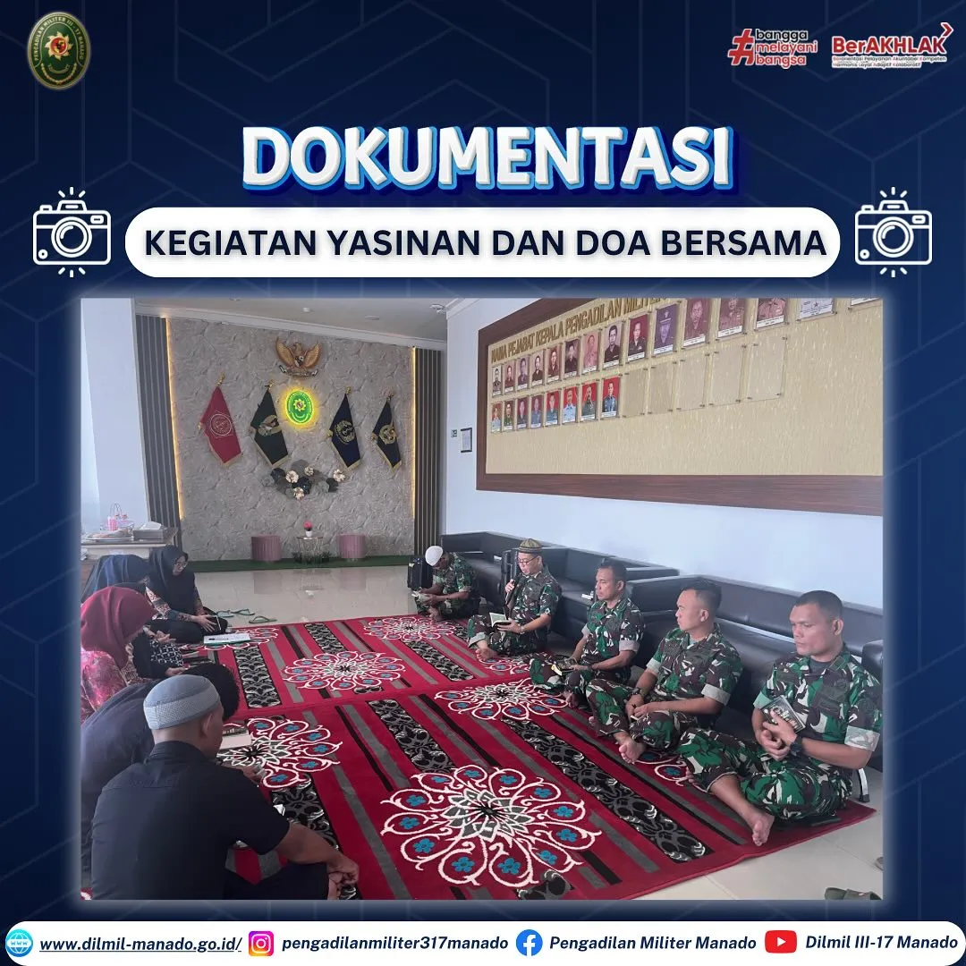 Kegiatan Yasinan dan Doa Bersama