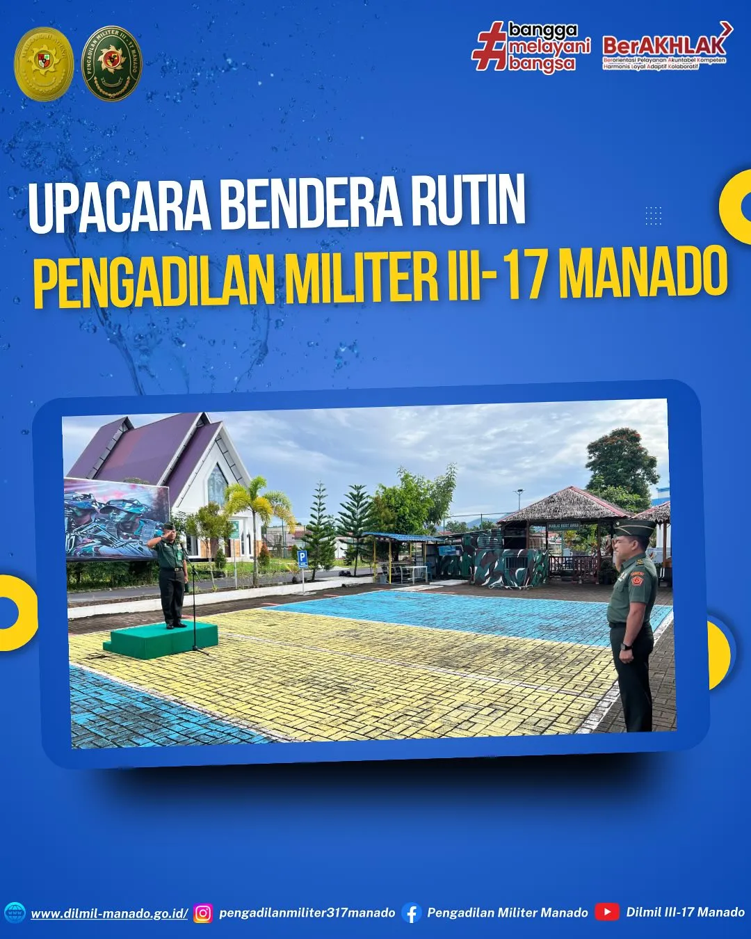 Upacara Bendera Rutin setiap tanggal 17 Februari 2025
