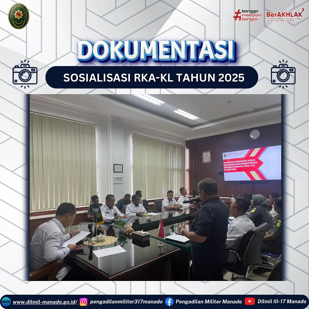 Sosialisasi RKA-KL TA 2025