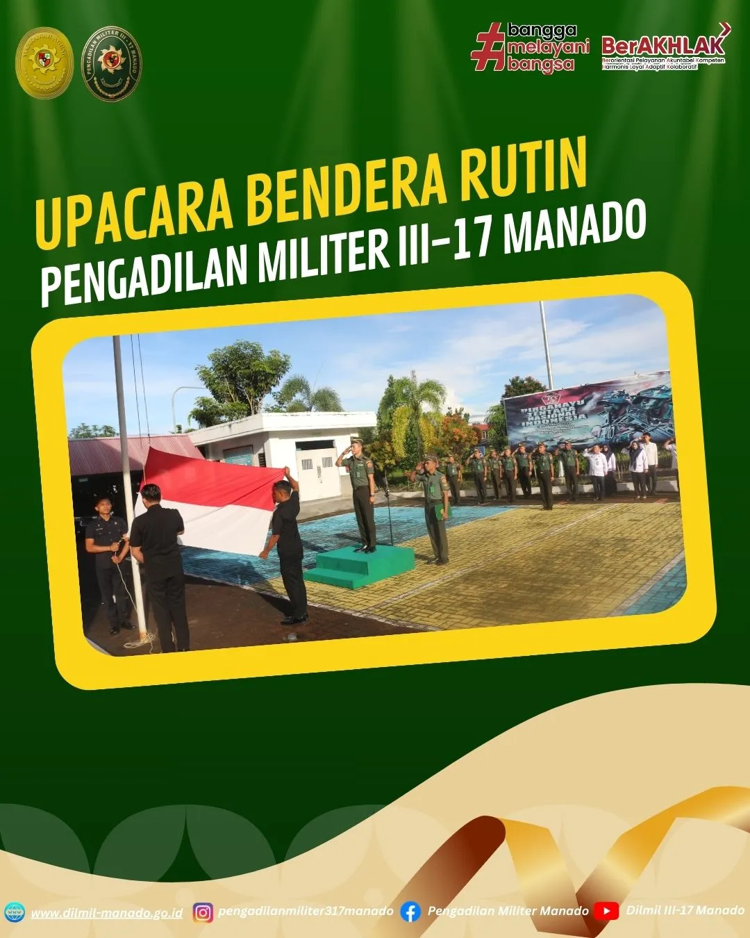 Upacara Bendera Rutin, 17 Maret 2025 Upacara Bendera Rutin, 17 Maret 2025