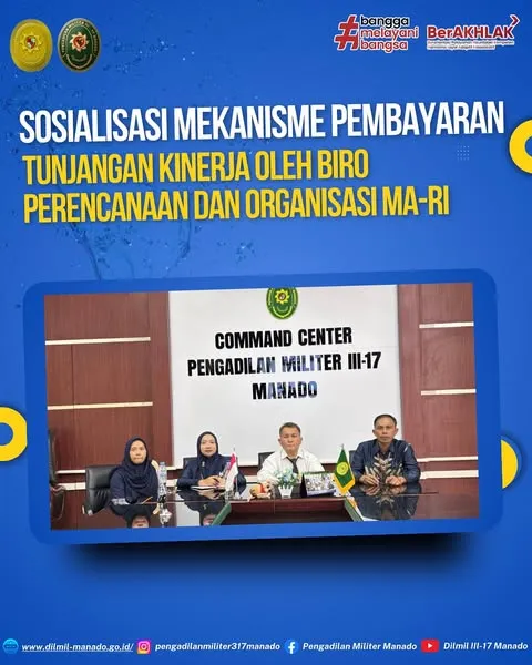 Sosialisasi Mekanisme Pembayaran Tunjangan Kinerja 2025 oleh Biro Perencanaan dan Organisasi Mahkamah agung RI