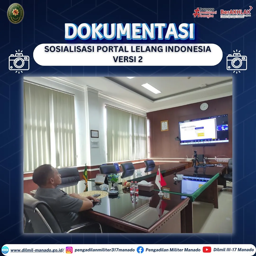 Sosialisasi Implementasi Protal Lelang Indonesia Versi 2