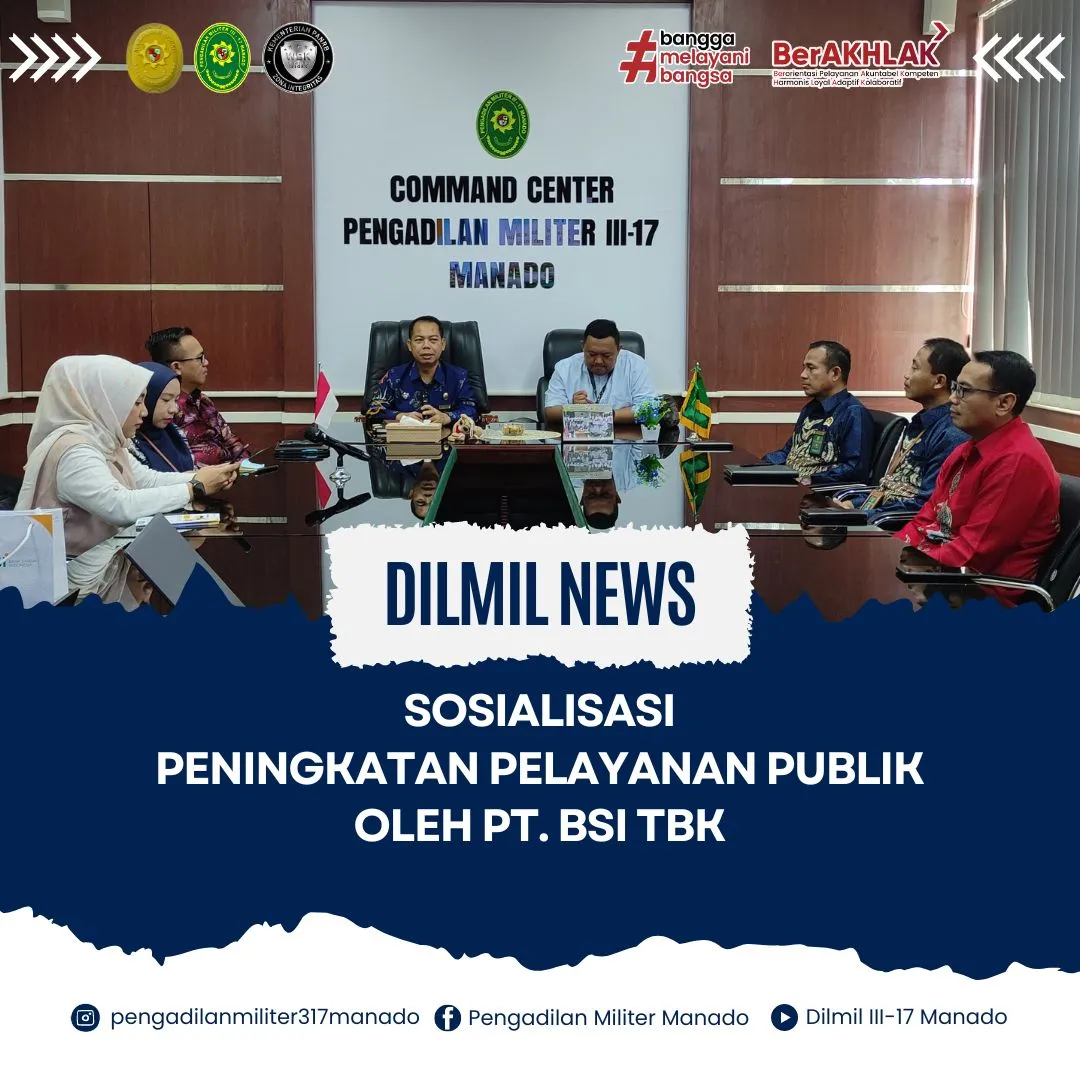 Sosialisasi Peningkatan Pelayanan Publik Oleh PT. BSI Tbk