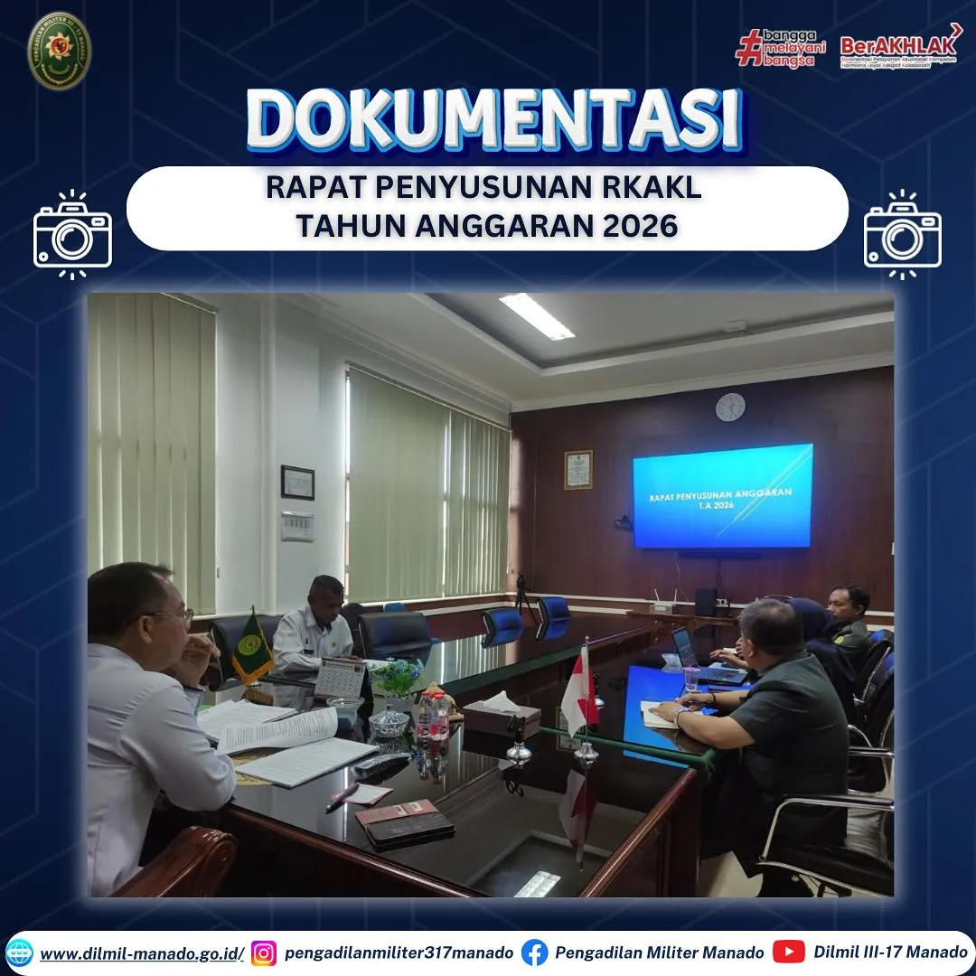 Rapat Penyusunan Anggaran untuk Tahun Anggaran 2026