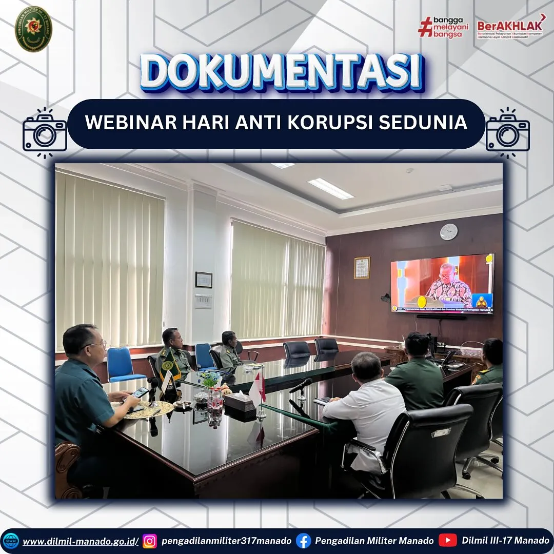 Webinar Hari Anti Korupsi Sedunia Tahun 2024